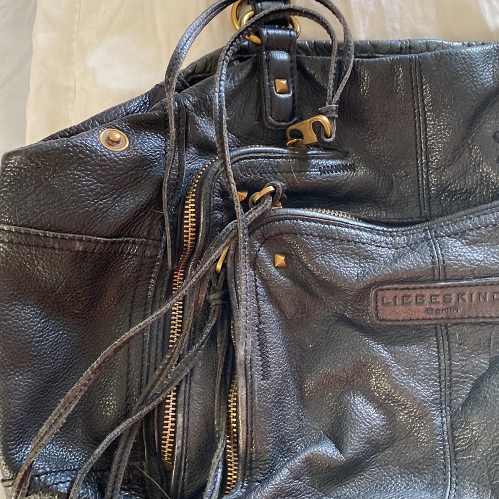 Liebeskind black leather bag - Picture 3 of 8